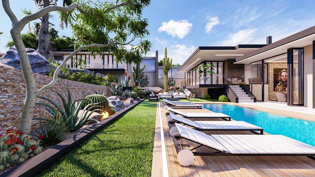 Contemporary Residence —  